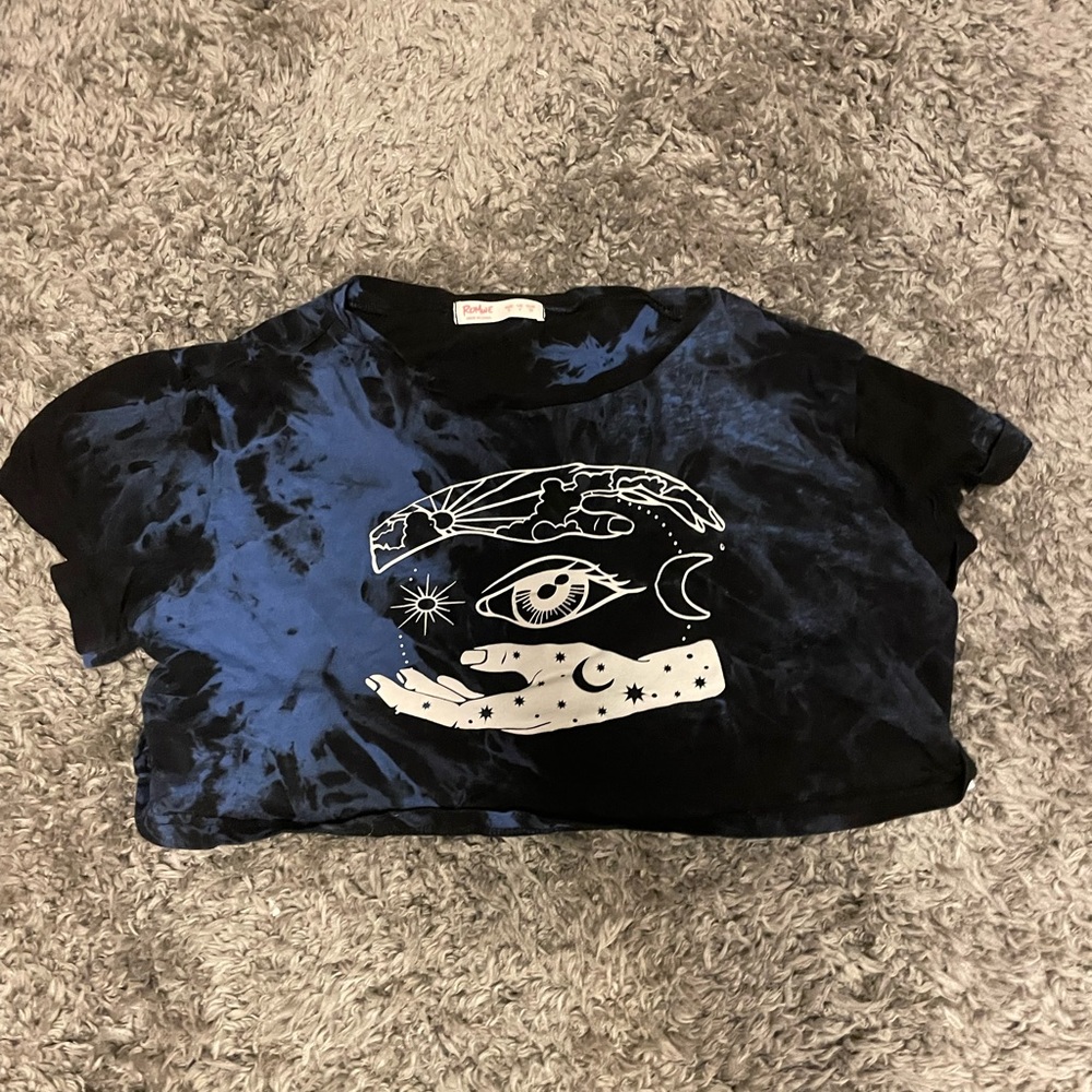 Black and blue eye